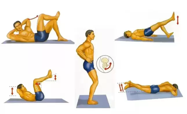 Zestaw ćwiczeń fizycznych zwiększających potencję u mężczyzn